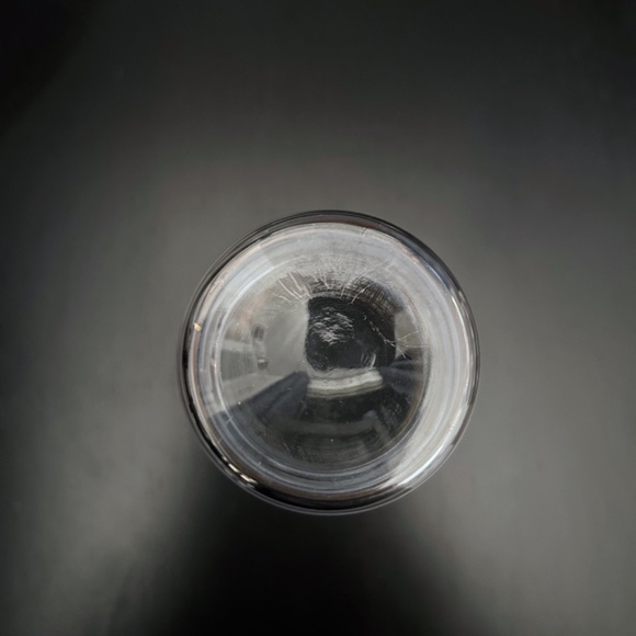 MCM 1953 Bartlett Collins 2 Frosted Blue Glass Vases Gold Bands Hand Crafted USA - Picture 10 of 10